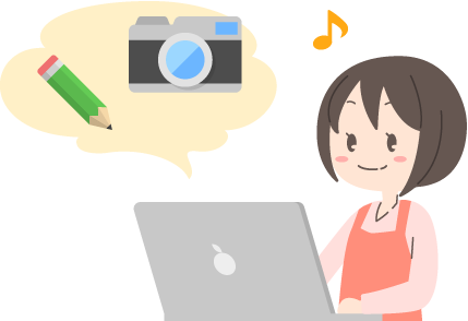 園の情報をらくらく発信